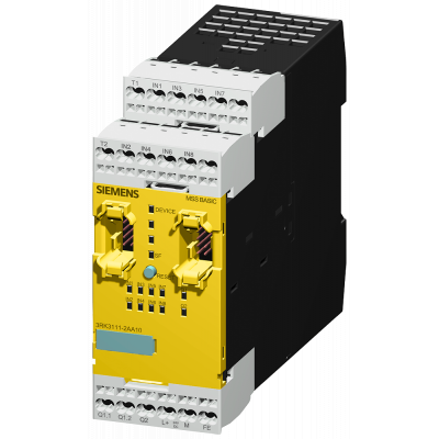 SIRIUS, central unit 3RK3 basic for Modular Safety System 3RK3 4/8 F-DI. 3RK31112AA10