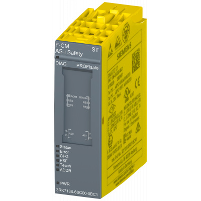 SIMATIC ET 200SP Safety communication module F-CM AS-Interface Safety. 3RK71366SC000BC1