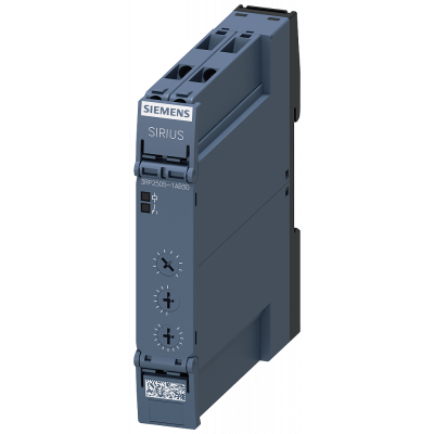 Timing relay, 1 CO, 13 functions, 7 time ranges (0.05s-100h). 3RP25051AB30