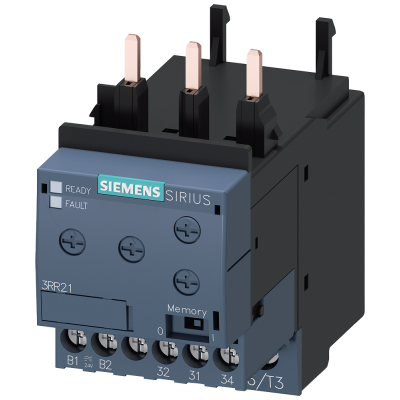 Monitoring relay, can be mounted onto 3RT2 contactor, size S00 basic, 4-40 A. 3RR21421AA30