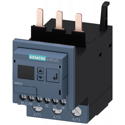 Monitoring relay attachable to contactor 3RT2, screw terminal. 3RR22431FW30