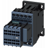 Contactor, AC-3, 9 A/4 kW/400 V, 3-pole, 24 V DC, 2 NO+2 NC, spring-type terminal. 3RT20162DB44