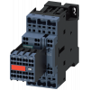 Contactor, AC-3, 9 A/4 kW/400 V, 3-pole, 24 V DC, 2 NO+2 NC, spring-type terminal. 3RT20232BB443MA0