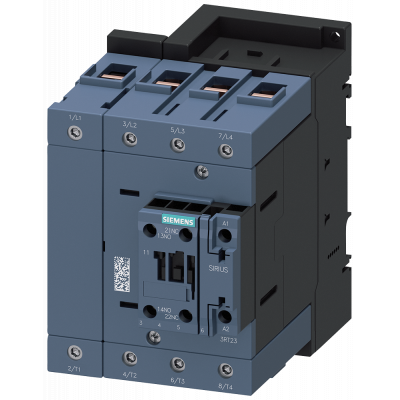 Contactor, AC-1, 110 A/400 V/40 °C, S3, 4-pole, 24 V AC/50 Hz, 1 NO+1 NC. 3RT23441AB00