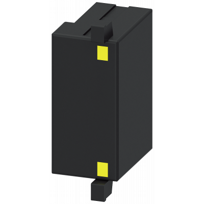 Surge suppressor, varistor with LED, 24-48 V AC, 12-24 V DC for motor contactors. 3RT29261JJ00