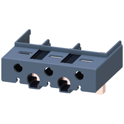 Auxiliary conductor terminal, 3-pole, for 3RT204.. 3RT29464F