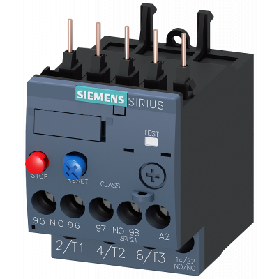 Overload relay 0.35-0.50 A motor protection S00, Class 10, contactor mounting. 3RU21160FB0