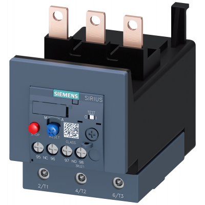 Overload relay, 45-63 A, for motor protection, S3, Class 10, contactor mounting. 3RU21464JB0