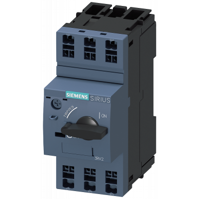 Circuit breaker, S00, motor protection, Class 10, A-release 0.11-0.16 A, short-circuit release 2.1 A. 3RV20110AA20