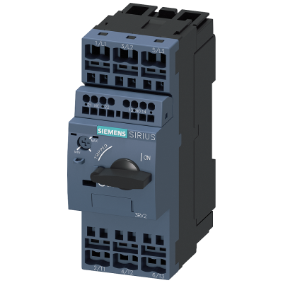 Circuit breaker, S0, motor protection, Class 10, A-release 0.45-0.63 A, short-circuit release 8.2 A. 3RV20210GA25