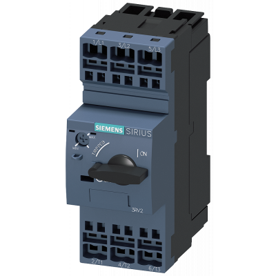 Circuit breaker, S0, motor protection, Class 10, A-release 0.55-0.8 A, short-circuit release 10 A. 3RV20210HA20