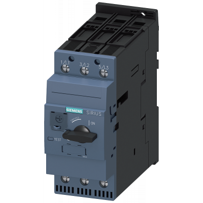 Circuit breaker, S2, motor protection, Class 10, A-release 54-65 A, short-circuit release 845 A. 3RV20314JA10