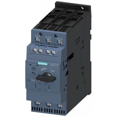 Circuit breaker, S2, motor protection, Class 10, A-release 54-65 A, short-circuit release 845 A. 3RV20314JA15