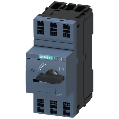 Circuit breaker, S00 for starter comb. 0.16 A, short-circuit release 2.1 A. 3RV23110AC20