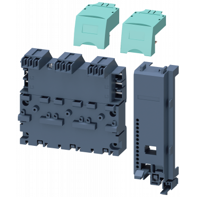 Infeed system 3RV29 expansion set for 3 motor starters, sizes S00 and S0. 3RV29074BB00