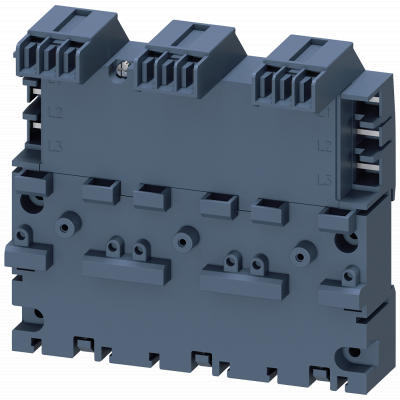 3-ph. busbar incl. extension connector for 3 circuit breakers S00 and S0. 3RV29174B