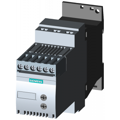 Soft starter S00, 3.6 A, 1.5 kW/400 V, 40 degrees, 480-200 V AC, 24 V AC/DC. 3RW30131BB04