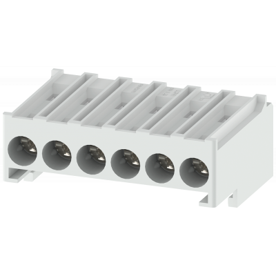 Removable control terminals with screw terminals, 2 blocks each with 6 terminals. 3RW47766HB00