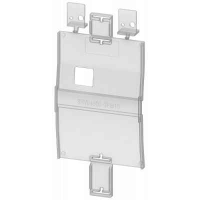 Sealable cover for soft starter 3RW40 S0-S3. 3RW49000PB10