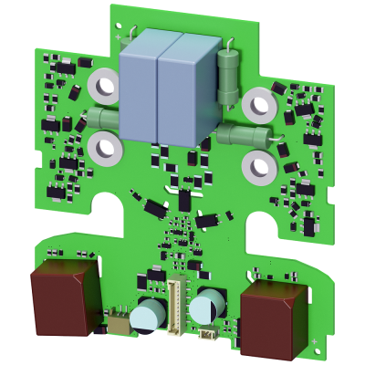 Assembled PCB 480 V for 3RW50, frame size S6. 3RW59050PY04