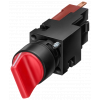 Toggle switch, 16 mm, round plastic, red. 3SB22102DC01