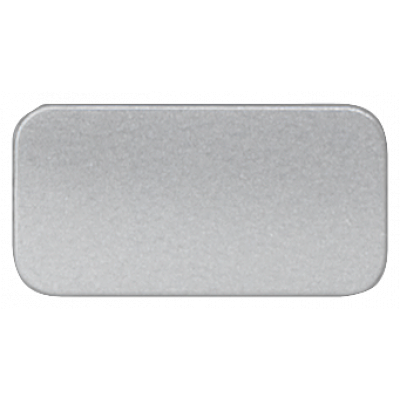 Self-adhesive labeling plate, label size 9.5x18.5 mm, silver-colored, icon: I*. 3SB29012MC