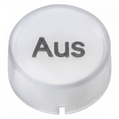 Insert cap for illuminated/pushbutton raised clear. 3SB29015AC