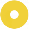 Backing plate, yellow, self-adhesive, without inscription. 3SB29082AF