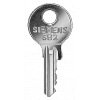 Key for CES lock, lock number SB2. 3SB29082AJ