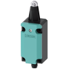 Position switch with roller plunger metal enclosure 40 mm, EN50041, 1 NO/1 NC. 3SE51141CD021AF5