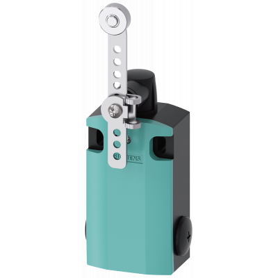 SIRIUS POSITION SWITCH, W. TWIST LEVER, HEIGHT-ADJUSTA. W. GRID HOLE, METAL, 56MM, XL ENHANCED CORROSION PROTECTION, DEVICE CONNECTOR 3X (M20X1.5) GOL. 3SE51620CH631AN4