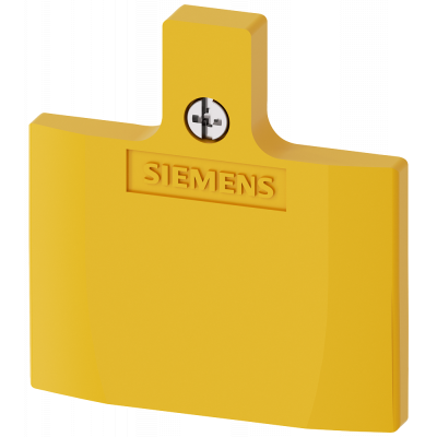 Cover for position switch for plastic enclosure 50 mm, yellow. 3SE52400AA001AG0