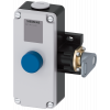 SIRIUS cable-operated switch+lever metal encl., 2xM25x1.5 2 NO + 2 NC, latching EN ISO 13850. 3SE71601AE00