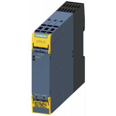 SIRIUS safety relay output expansion 4RO with relay enabling circuits. 3SK12112BW20