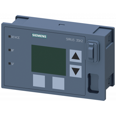 Diagnostics display 3SK2/Modular Safety System 3RK3 display of diagnostic data. 3SK26113AA00