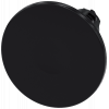 Mushroom pushbutton, 22 mm, round, plastic, black, 60 mm. 3SU10001CA100AA0