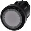 Pushbutton, illuminated, as indicator light, 22 mm, round, plastic, clear. 3SU10010AD700AA0