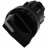 Toggle switch illuminable, 22 mm, round, plastic, black, knob short. 3SU10022BC100AA0