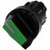 Toggle switch, illuminable, 22 mm, round, plastic, green. 3SU10022BC400AA0