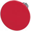 Mushroom pushbutton, 22 mm, round, metal, high gloss, red, 60 mm. 3SU10501CD200AA0