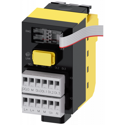 Interface module for PROFINET, fail-safe, 24 V DC, 1-20 terminal modules, screw. 3SU14001LL101BA1