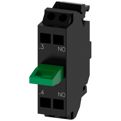 Contact module with 1 contact element, 1 NO. 3SU14002AA103BA0