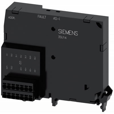 AS-Interface module, 4 inputs and 3 outputs, black. 3SU14002EJ106AA0