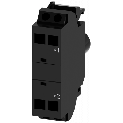 LED module with integrated LED, 24 V AC/DC, amber. 3SU14011BB003AA0