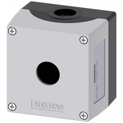 Enclosure for 4 position knob, ID key and coordinate switches 22 mm, round. 3SU18011AA001AA1