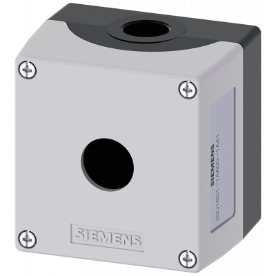 Enclosure for 4 position knob, ID key and coordinate switches 22 mm, round. 3SU18511AA001AA1