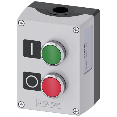 Enclosure for command devices, 22 mm, round. 3SU18520AB002AB1