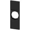 Label holder for coordinate switch, black, for label size 27x27 mm. 3SU19000AL100AA0