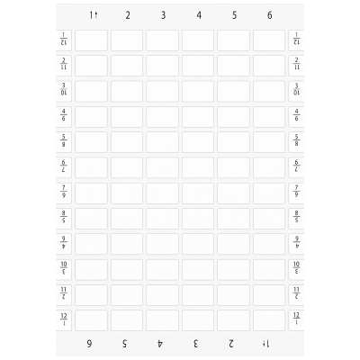 Labeling plates, on label holder 17.5x27 mm, white. 3SU19000BK610AA0