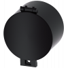 Sealable cap for flat pushbutton, black. 3SU19000DA100AA0